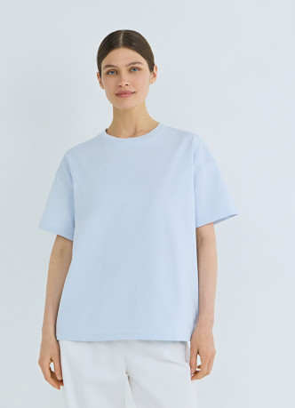 Футболка оверсайз из плотного хлопка