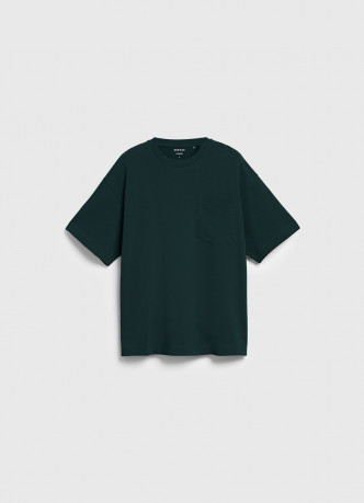 Футболка из плотного хлопка с карманом