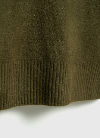 Джемпер из мягкой пряжи с шерстью