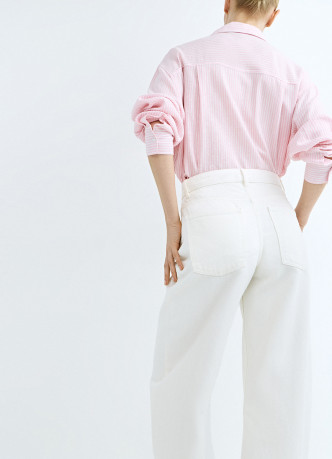 Джинсы Баррел со средней посадкой