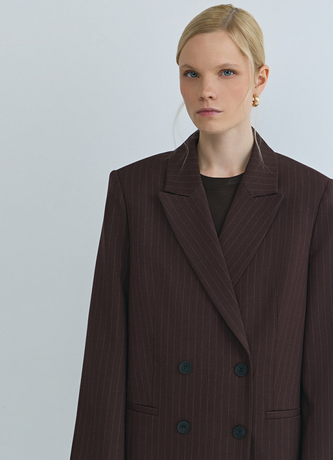 Двубортный жакет