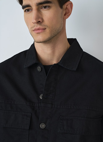 Куртка из плотного твила