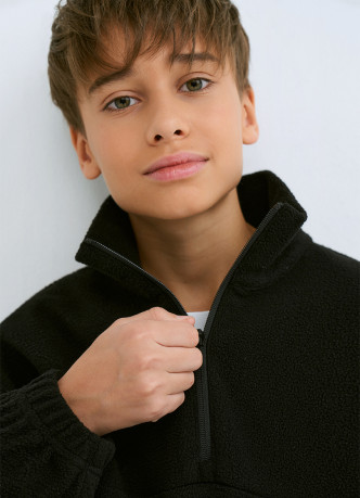 Свитшот из флиса для мальчиков