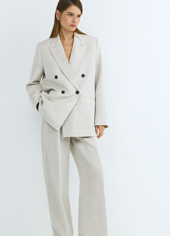 Прямые брюки со стрелками