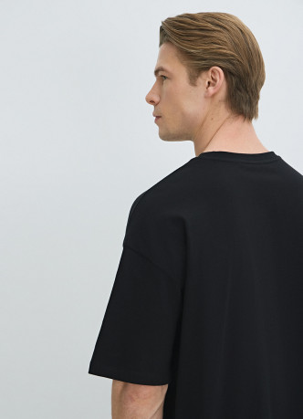 Футболка оверсайз с принтом