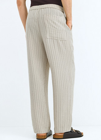 Широкие брюки из смесовой вискозы