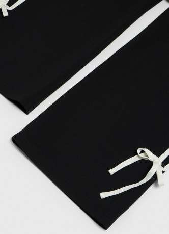 Брюки с лампасами для девочек