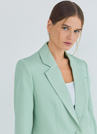 Однобортный жакет