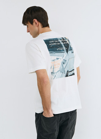 Футболка с принтом