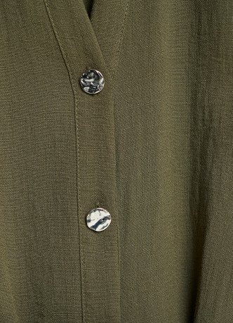 Платье-рубашка со съемным поясом