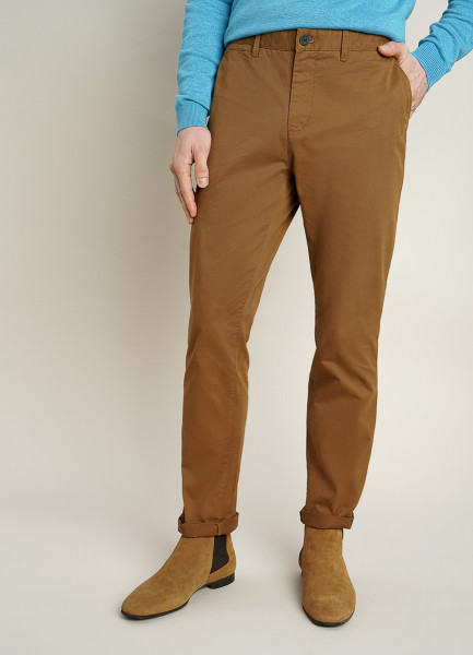 

Базовые брюки Chino из твила, Корица