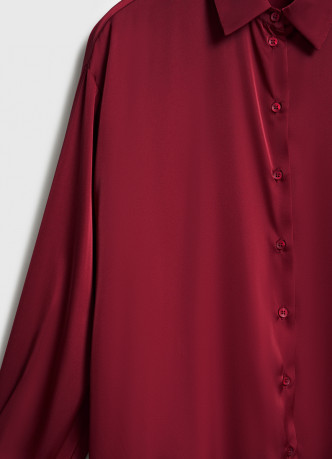 Блузка из сатина