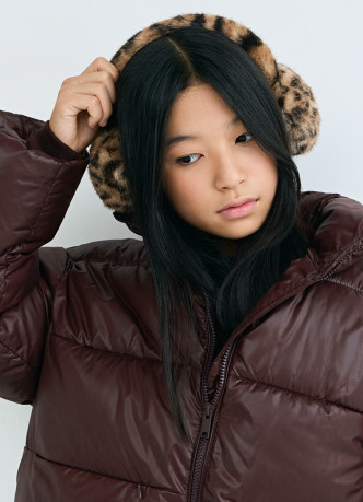 Меховые наушники для девочек