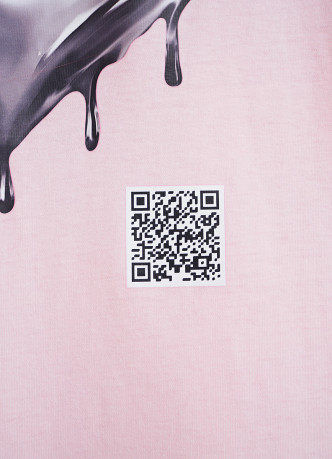 Футболка с AR-принтом для девочек