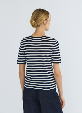 Джемпер с содержанием шёлка