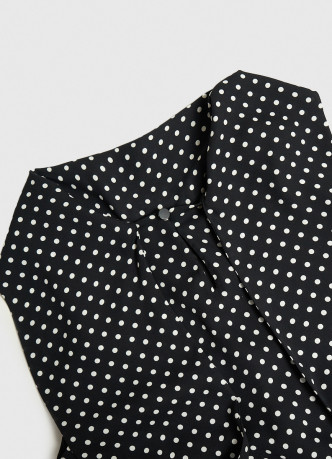 Шифоновое принтованное платье