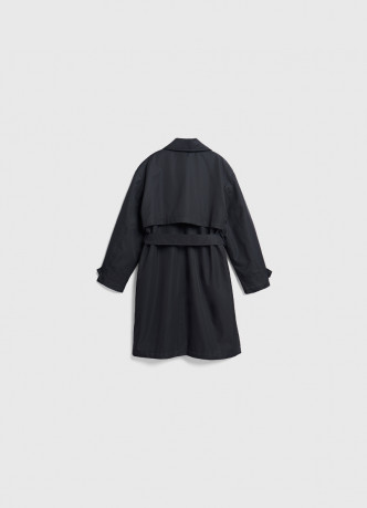 Утеплённый тренч для девочек