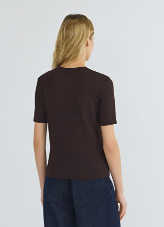 Футболка с вырезом "Хенли"