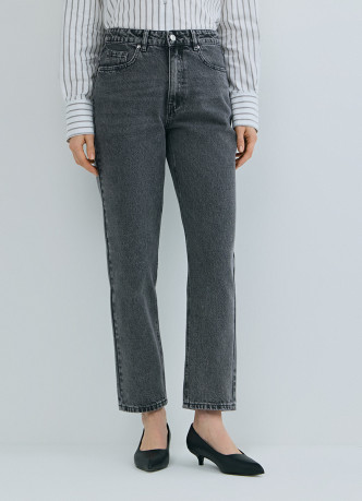 Джинсы Mom с высокой посадкой