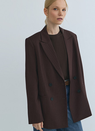 Двубортный жакет