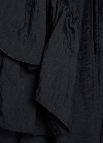 Блузка из лиоцелла с рюшами