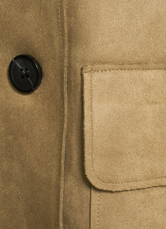 Куртка из искусственной замши