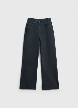 Широкие джинсы Wide leg с высокой посадкой