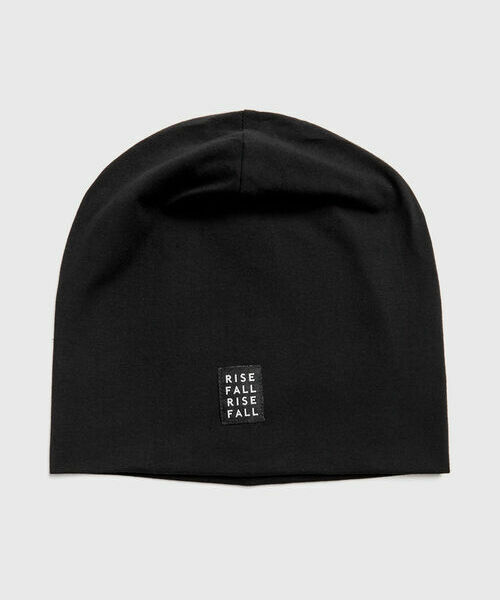 

Трикотажная шапка с патчем, Черный