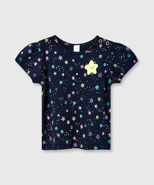 

Футболка для девочек, Темно-синий