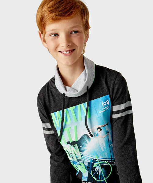 

Джемпер для мальчиков, Графитовый