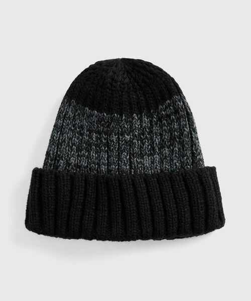 

Шапка с отворотом, Черный