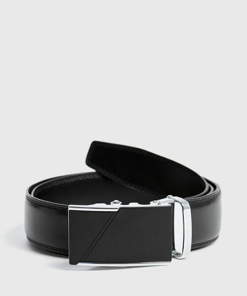 

Ремень с автоматической пряжкой, Черный