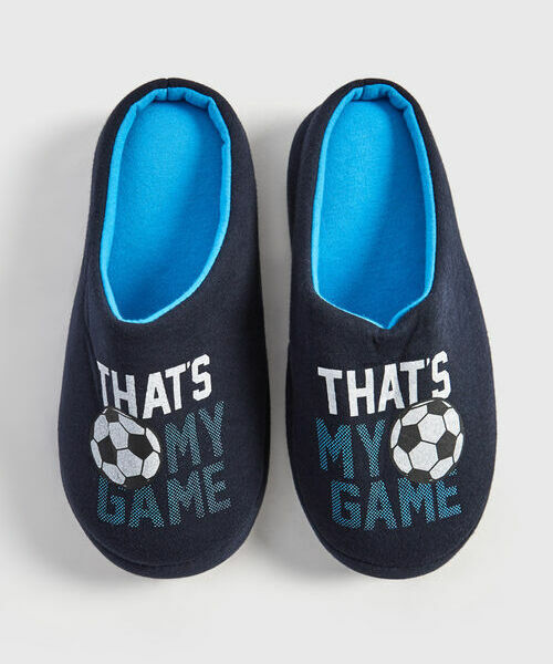 

Тапочки для мальчиков, Черно-синий