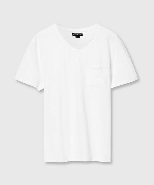 

Футболка с карманом, Белый