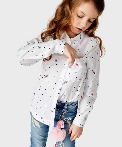 

Блузка для девочек, Белый