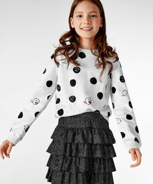 

Толстовка для девочек, Бледно-серый